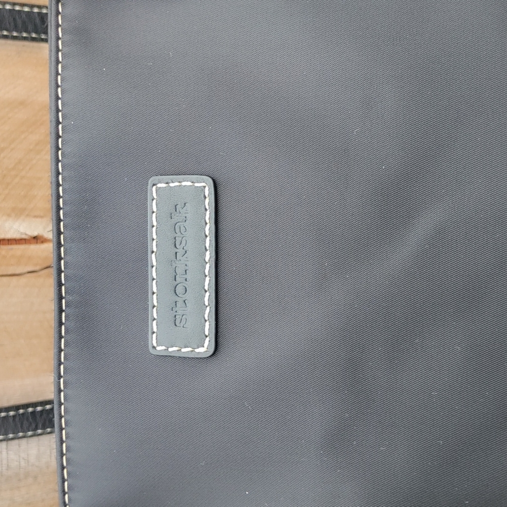 Stork Sak London black diaper bag - Picture 6 of 12